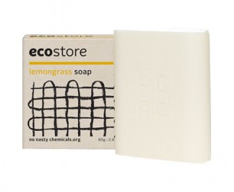 ecostore 宜可诚 天然柠檬草亲肤香皂 80克 ecostore 宜可诚 天然柠檬草亲肤香皂 80克